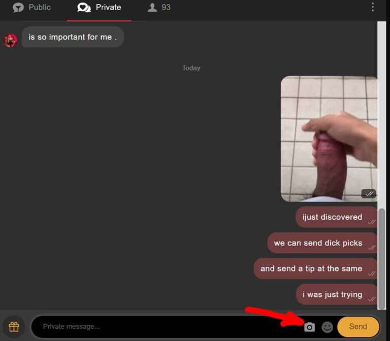 Where to send dick pics to a hot woman online?